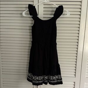 Girls black dress